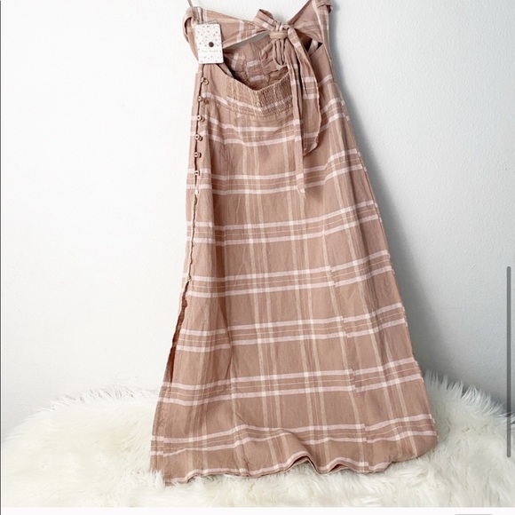 Free People Life Like This Plaid Dress - Picture 6 of 6